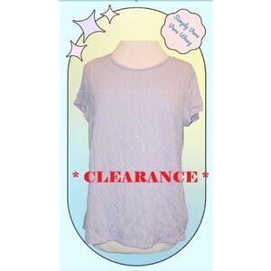 Simply Vera Vera Wang Shirt Size L